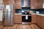 The chef of your group will love cooking in the updated kitchen